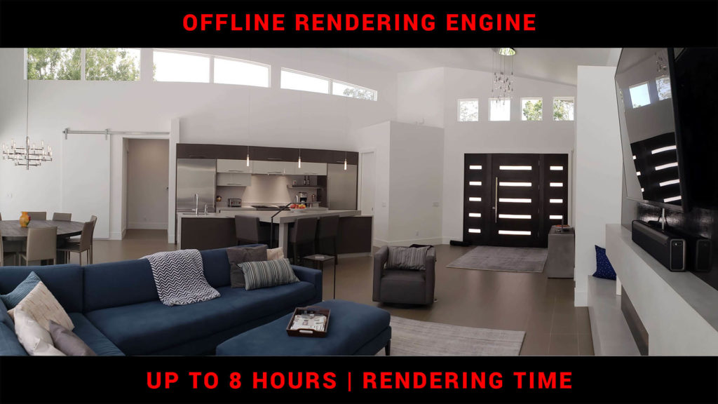 offline rendering time